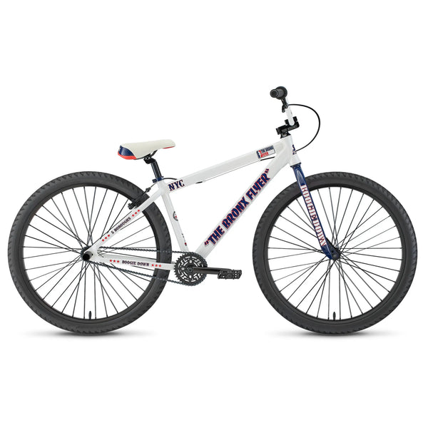 SE Bikes Bronx Big Flyer 29 BMX Bike Milky White 2024 Bikecraze Bike Shop