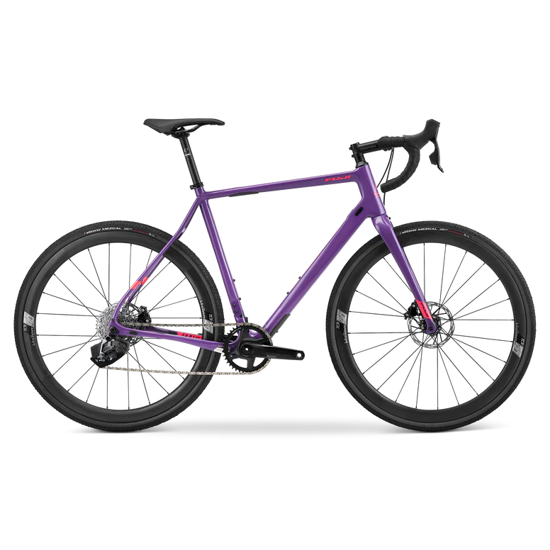 Fuji Jari Carbon CX Gravel Road Bike Eggplant