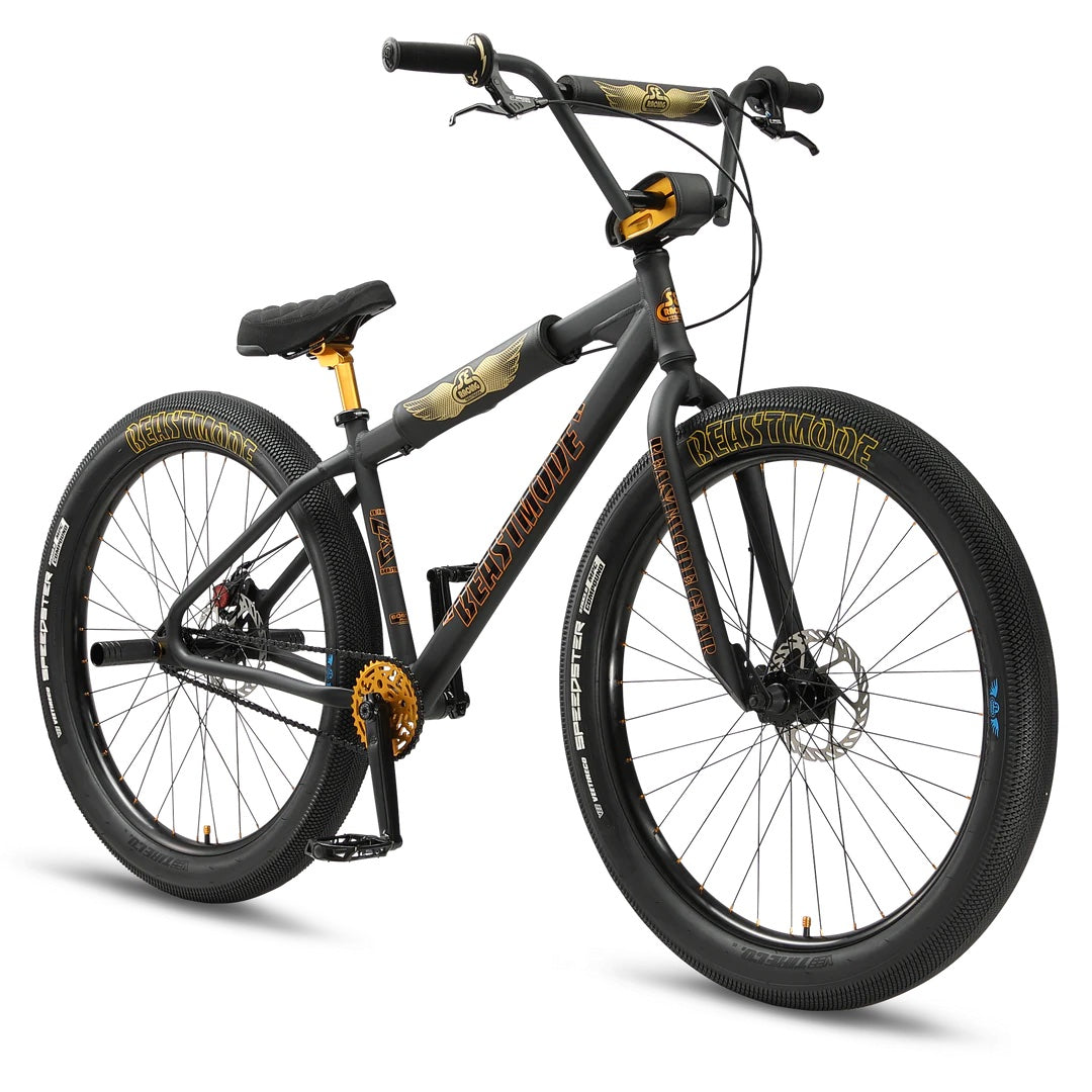 SE Bikes Beast Mode Ripper 27.5+ BMX Bike Matte Black 2023