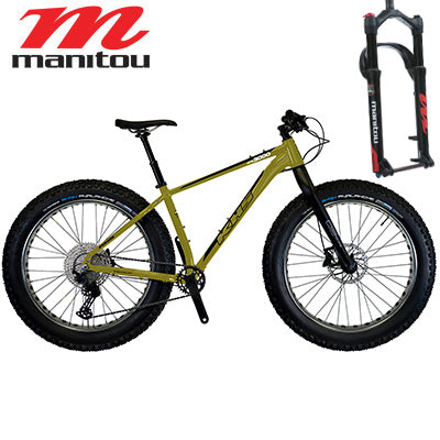 KHS 4 Season 3000 Q2 Carbon Manitou Wren Fork Fat Tire Bike 2025