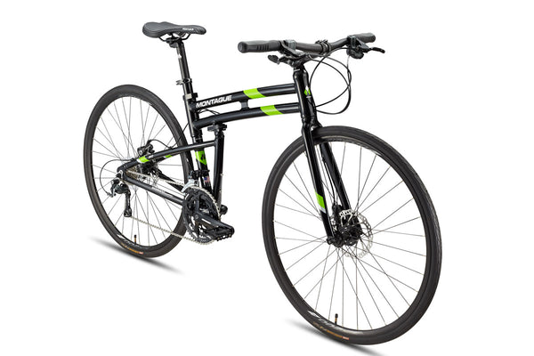 MONTAGUE 折りたたみ自転車 ロード組 2×9s 700×23c 塗装済み Montague Folding Bikes - Montague Fit Hybrid Folding Road Bike
