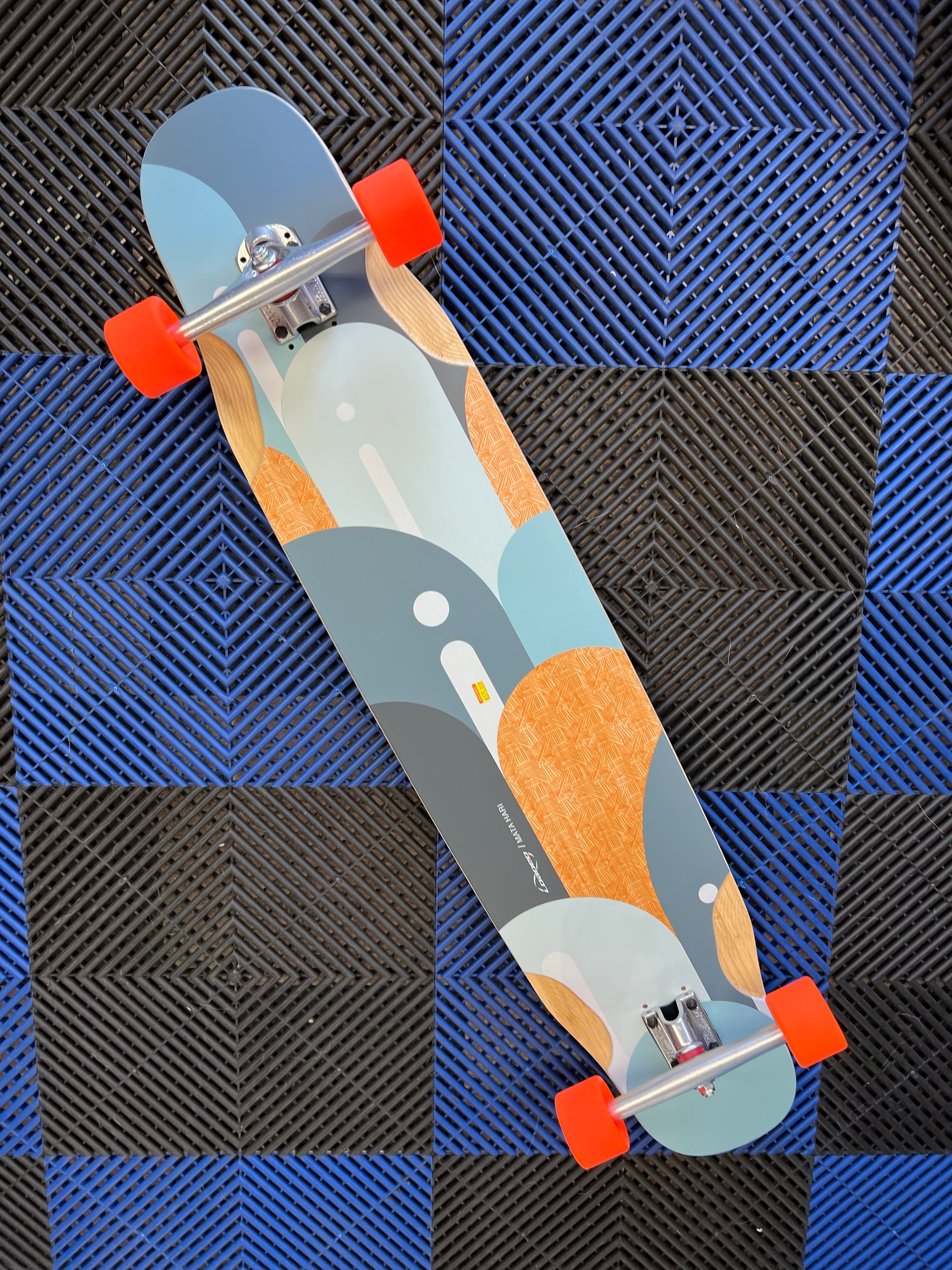 Loaded Mata Hari Bamboo Skateboard  Complete