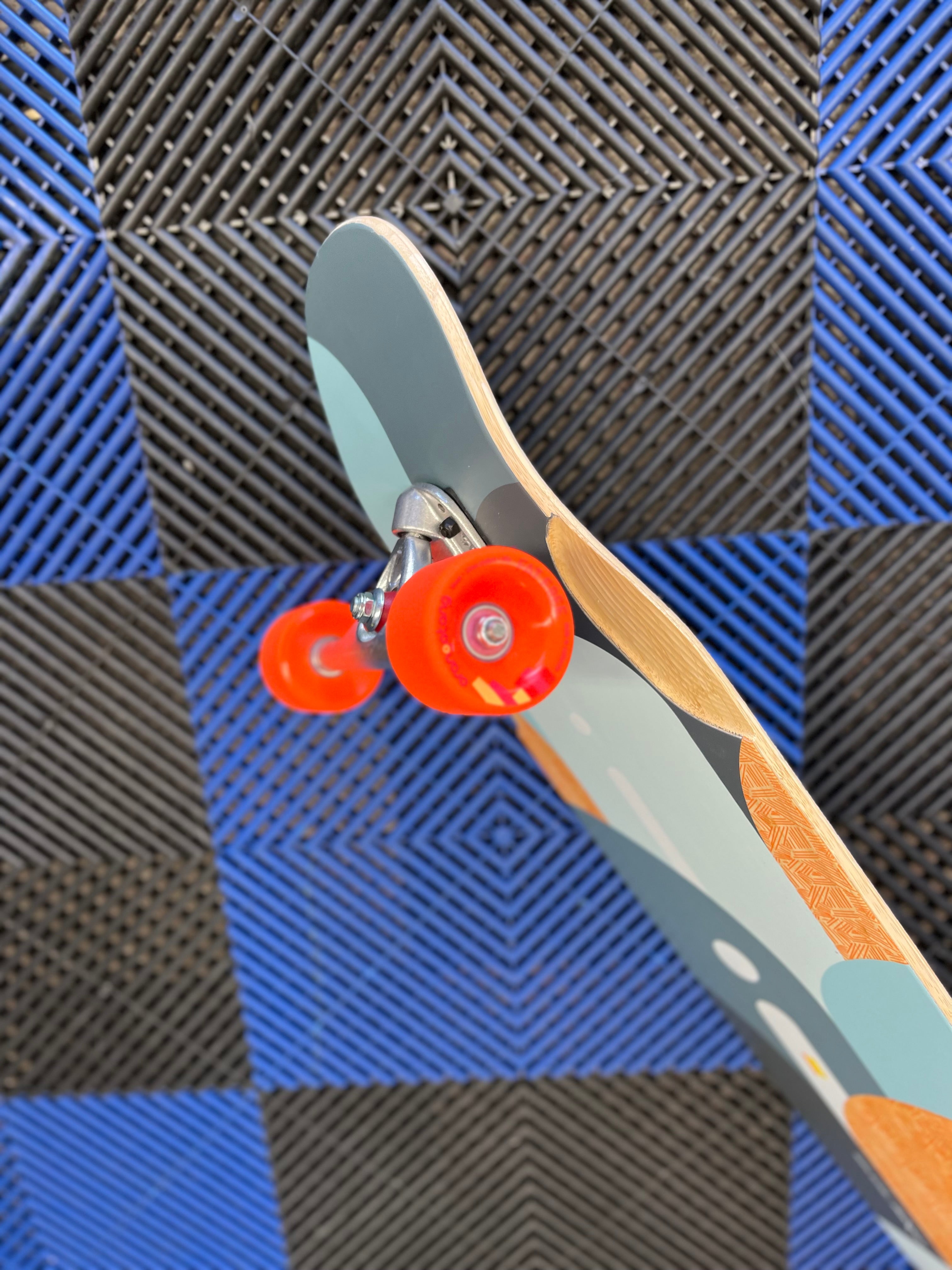 Loaded Mata Hari Bamboo Skateboard  Complete