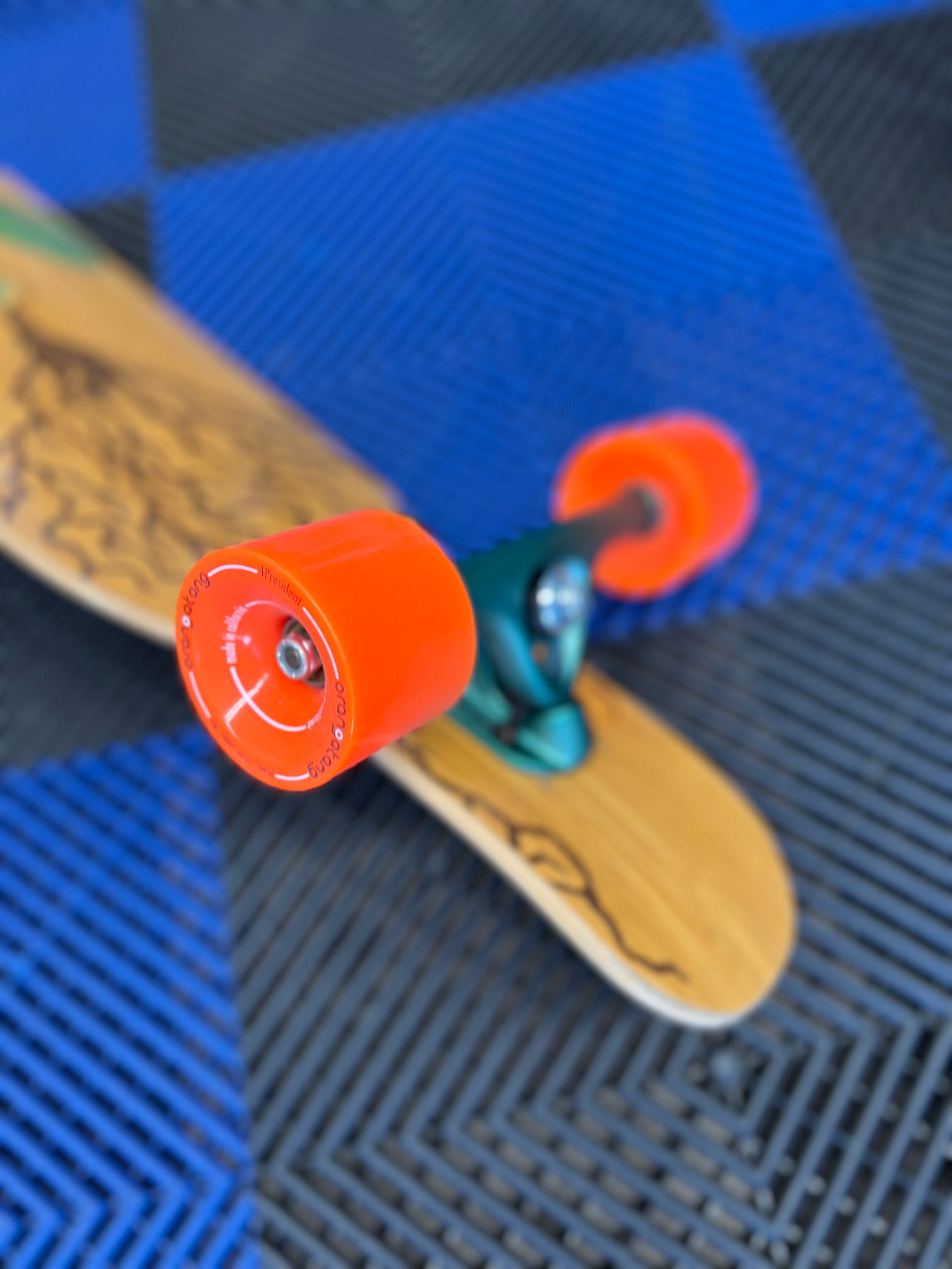 Loaded Fattail Bamboo Skateboard Complete