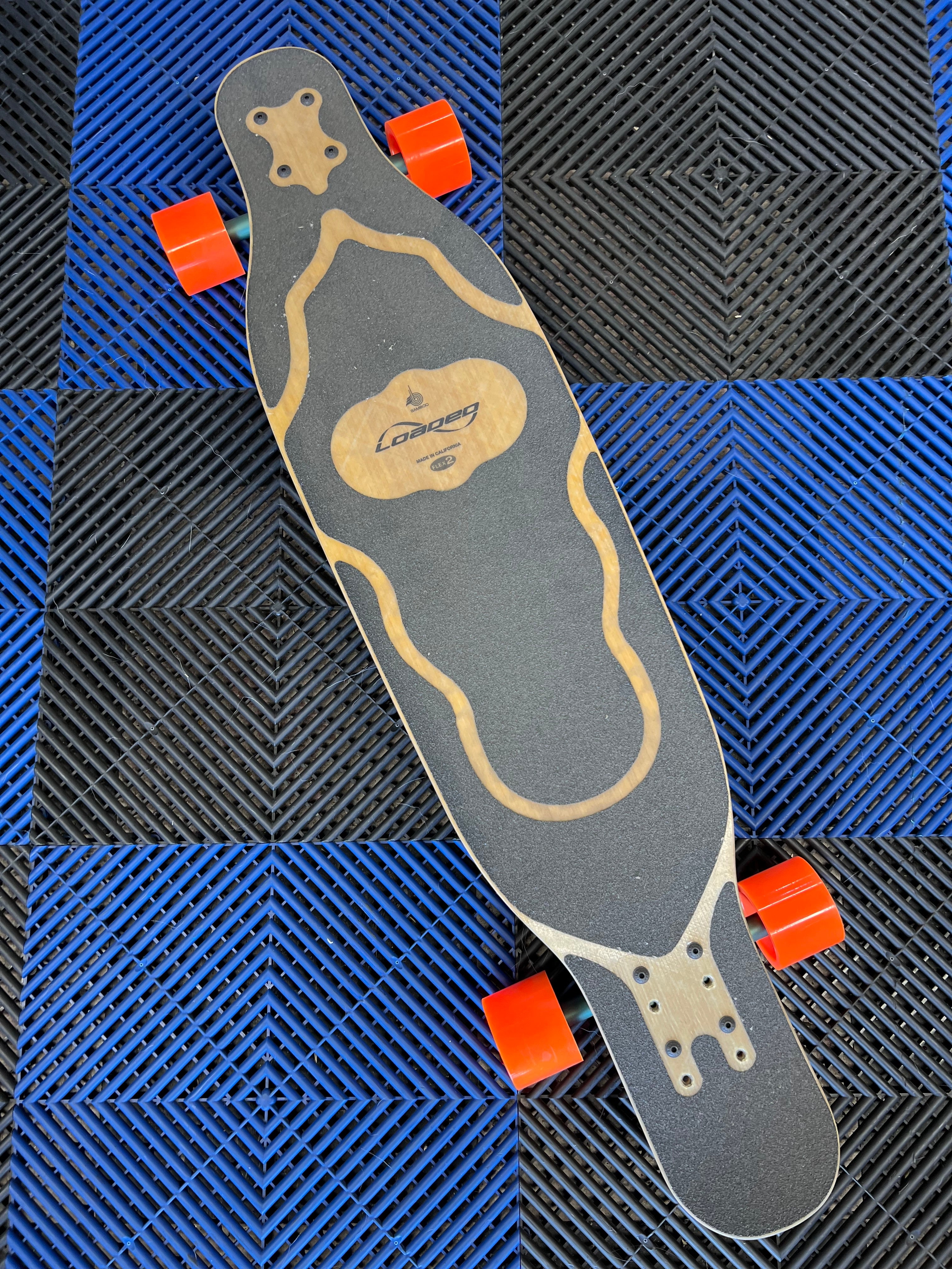 Loaded Fattail Bamboo Skateboard  Complete