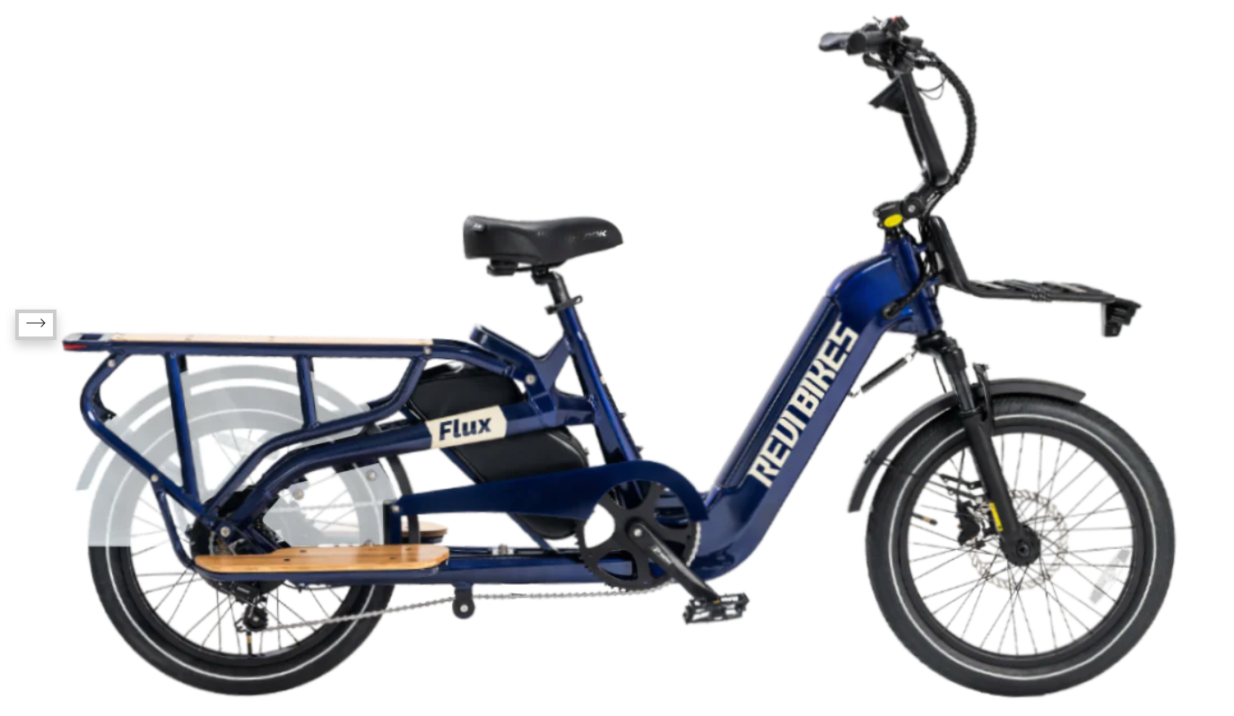 REVI Flux Fat Tire Cargo Electric Bike