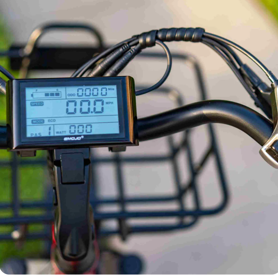 Emojo Caddy Pro Fat Tire Electric Trike Bike