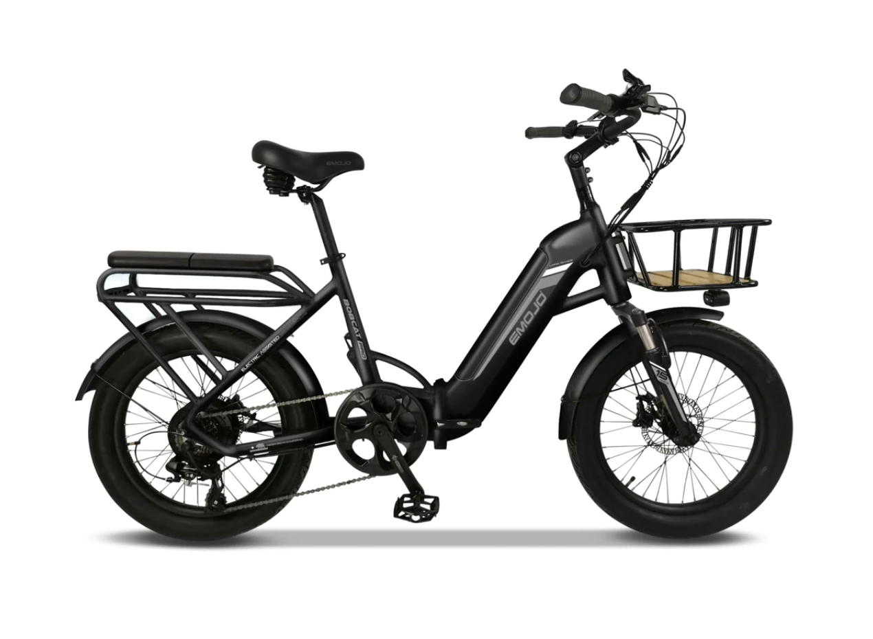 Emojo Bobcat Pro Electric Folding Cargo Fat Tire Bike