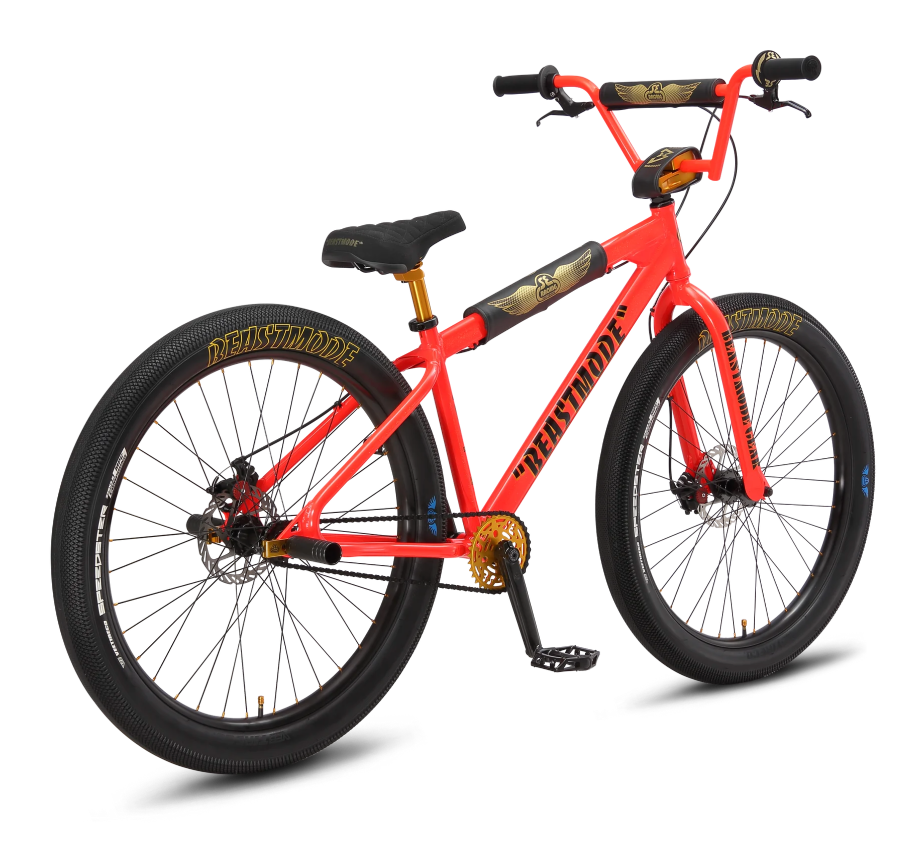 SE Bikes Beast Mode Ripper 27.5+ BMX Bike Red 2023