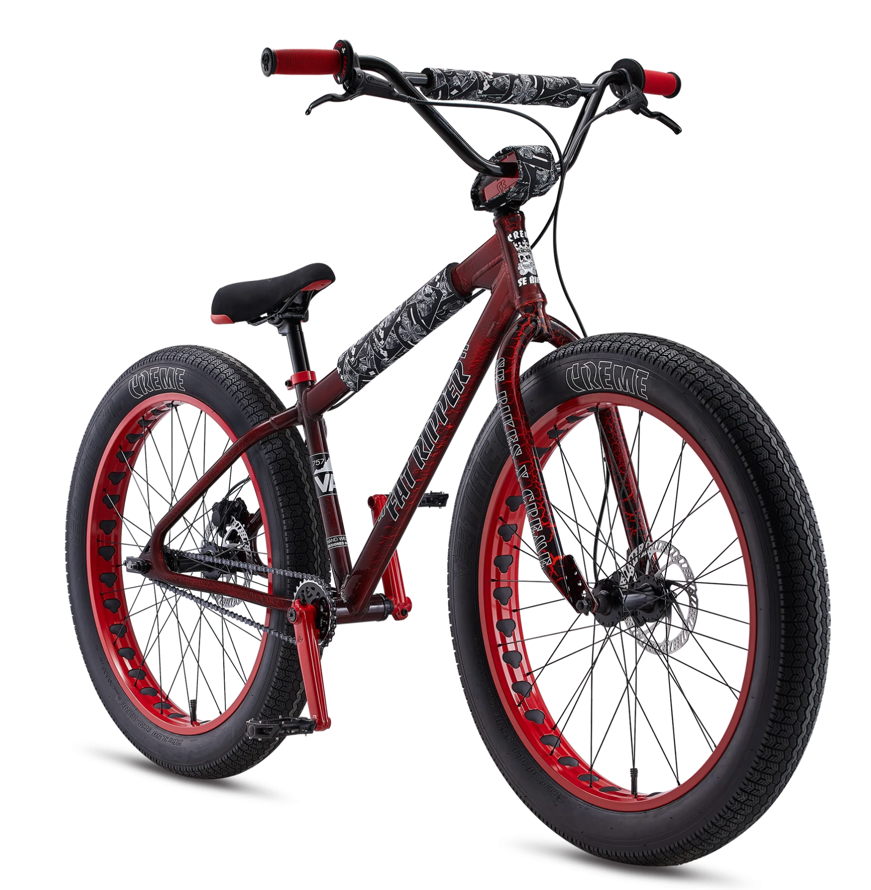 SE Bikes Creme X Fat Ripper Black Reign  BMX Bike