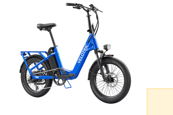 folding bicycle electric Velotric Fold 1 Step Thru Electric Fat Tire Bike – Bikecraze