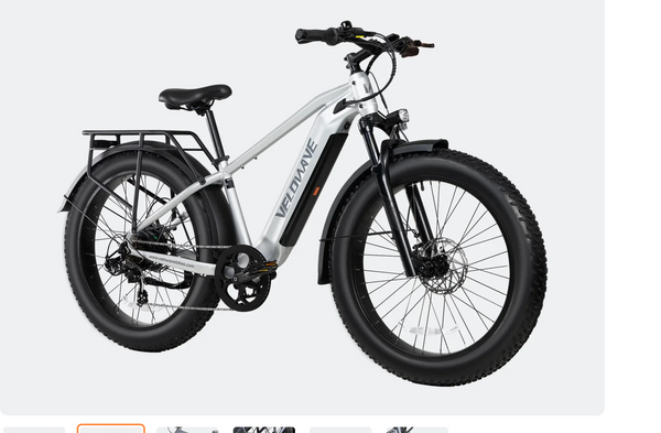 Velowave Ranger 3.0 Torque Electric Fat Tire Bike