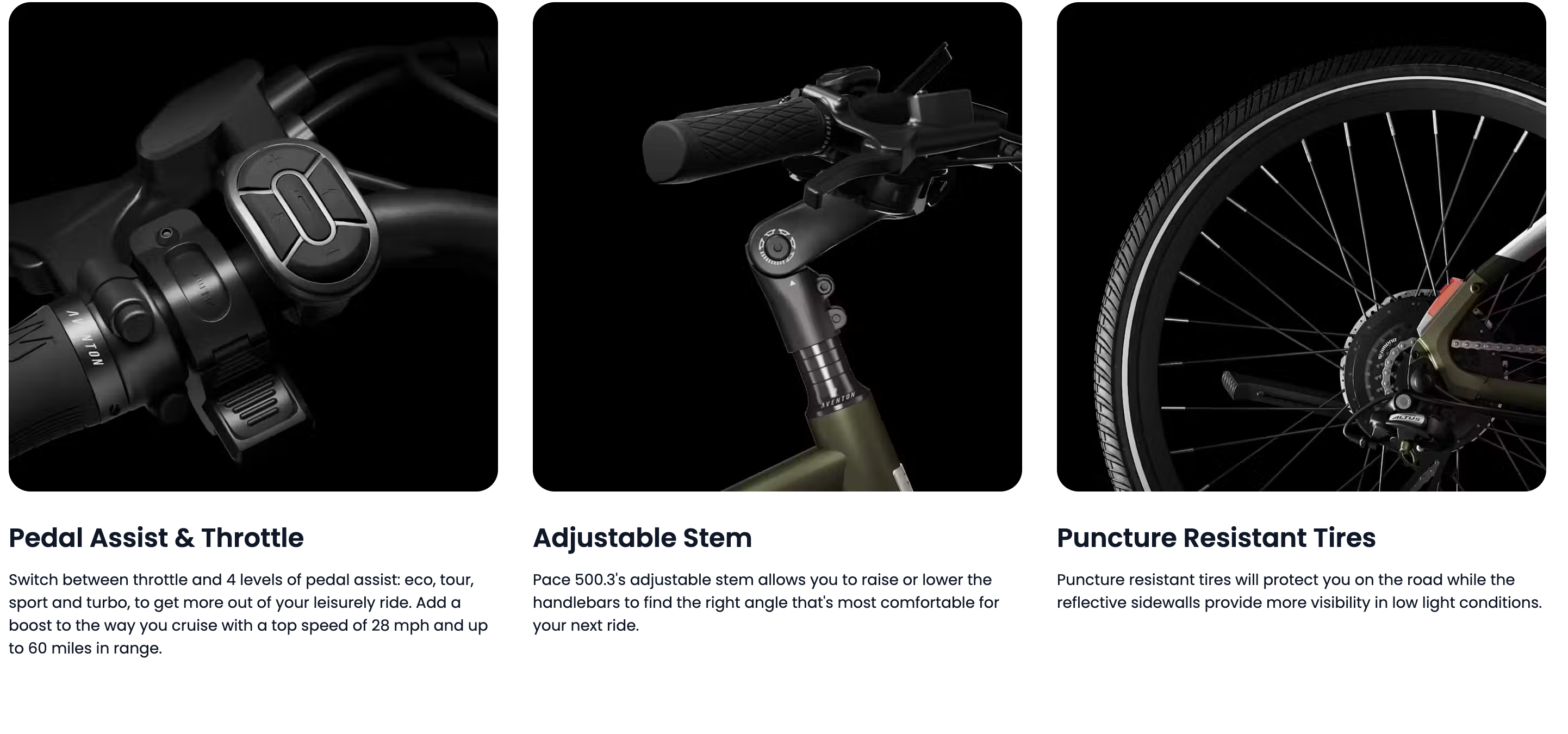 Aventon Pace 500.3 Cruiser Electric Bike