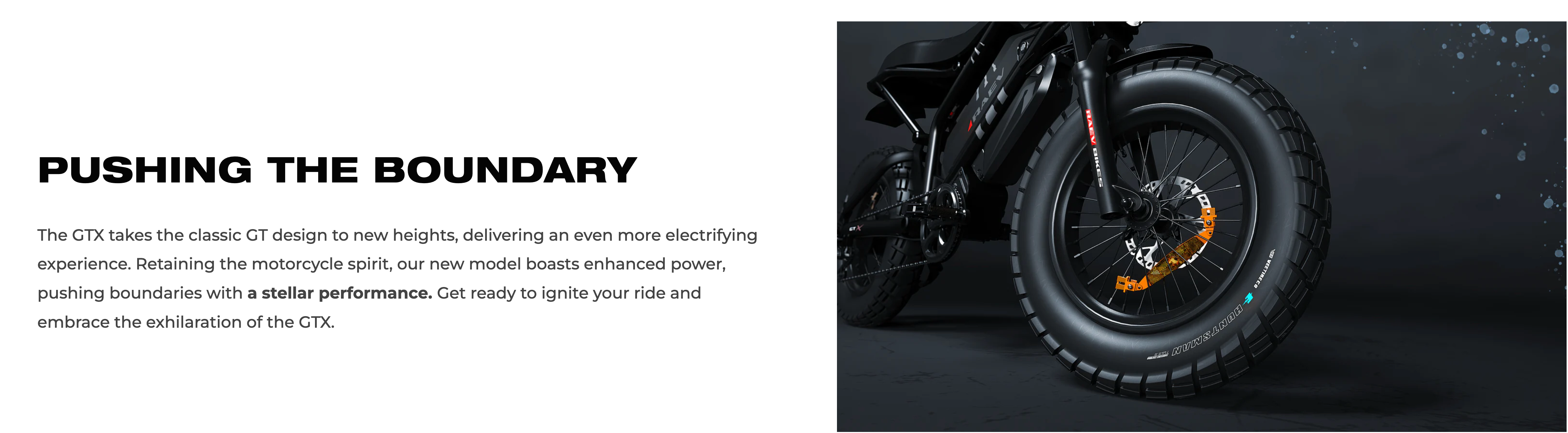 RAEV Bullet GTX Dual Battery Full Suspension Electric Moto Bike 2026