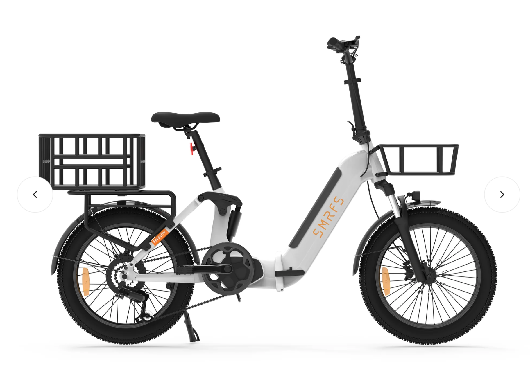 SMRFS Forester Step Thru Electric Bike for RVer's