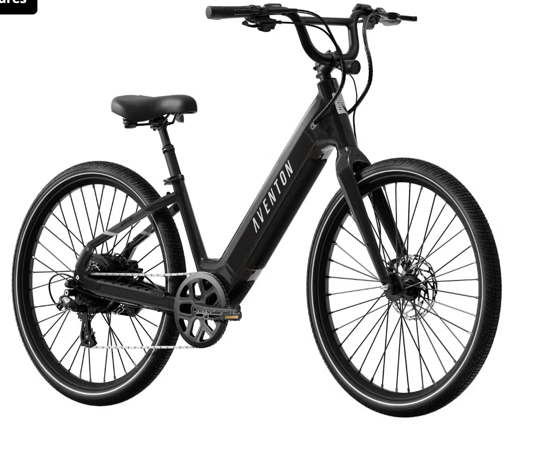Aventon Pace 4 Step Thru Cruiser Electric Bike