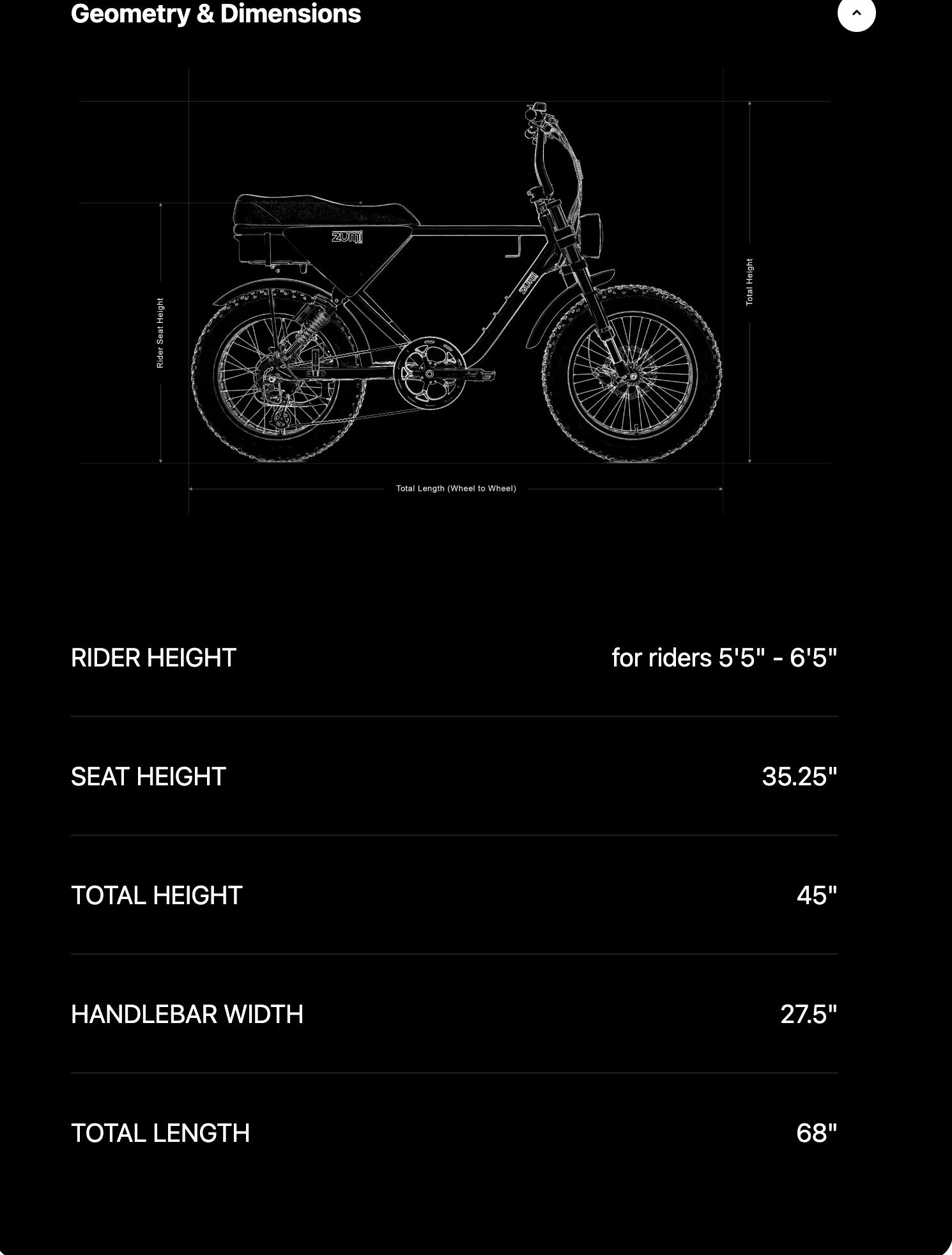 Zumi Sprint Full Suspension Electric Moto Bike