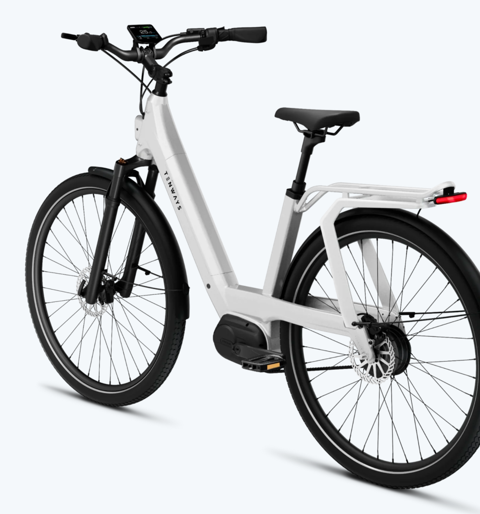 Tenways AGO T Belt Drive Step Thru Electric Bike