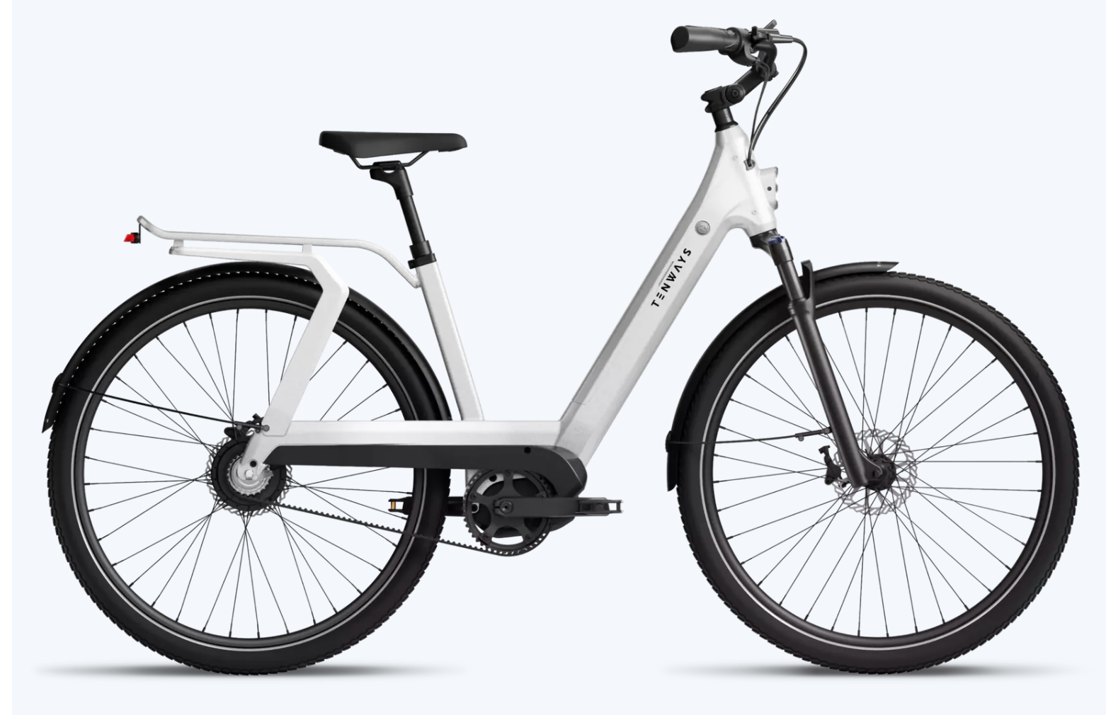 Tenways AGO T Belt Drive Step Thru Electric Bike