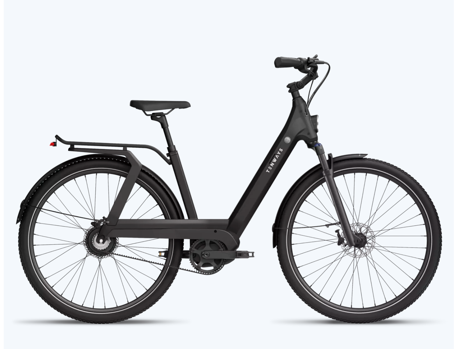 Tenways AGO T Belt Drive Step Thru Electric Bike