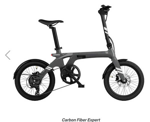 Urtopia Carbon Fold 1 Torque Electric Bike BONUS – Bikecraze Urtopia Carbon Fold 1 Torque Electric Bike BONUS – Bikecraze