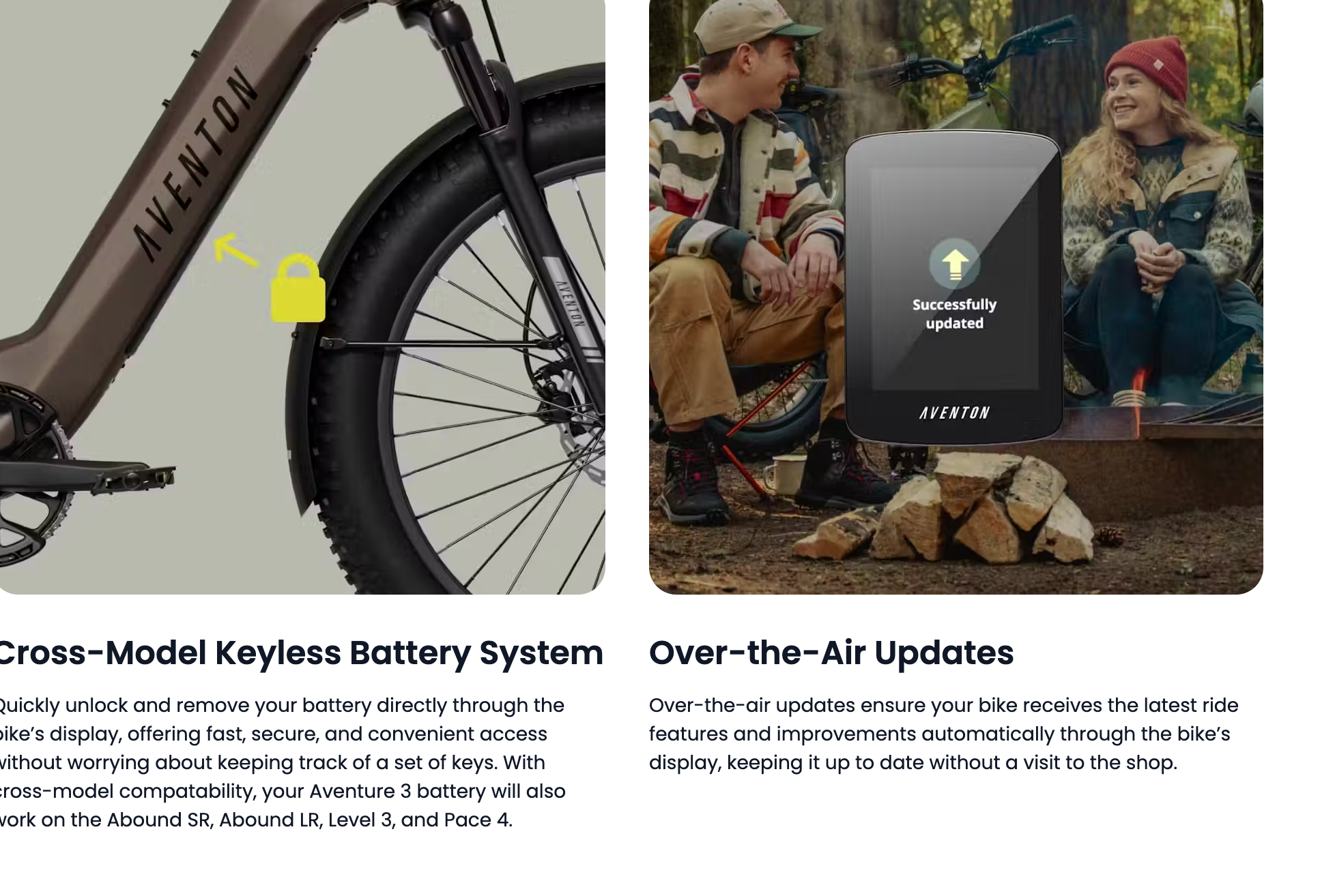 Aventon Aventure 3 Step Thru Fat Tire Electric Bike