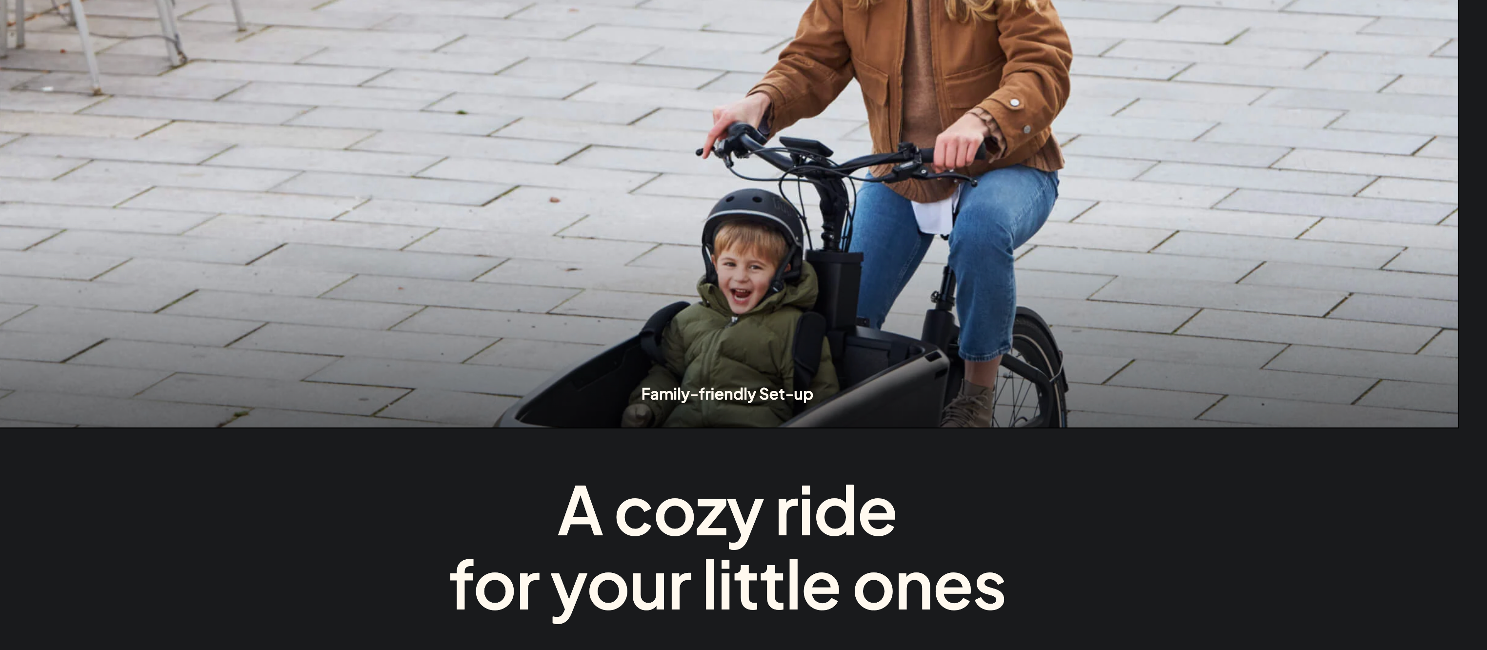 Tenways Cargo One Family Electric Bike