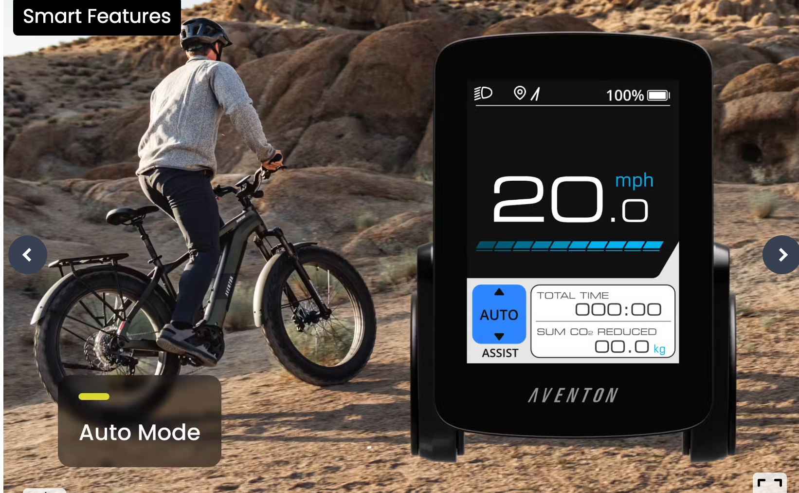 Aventon Aventure M MidDrive Fat Tire Electric Bike