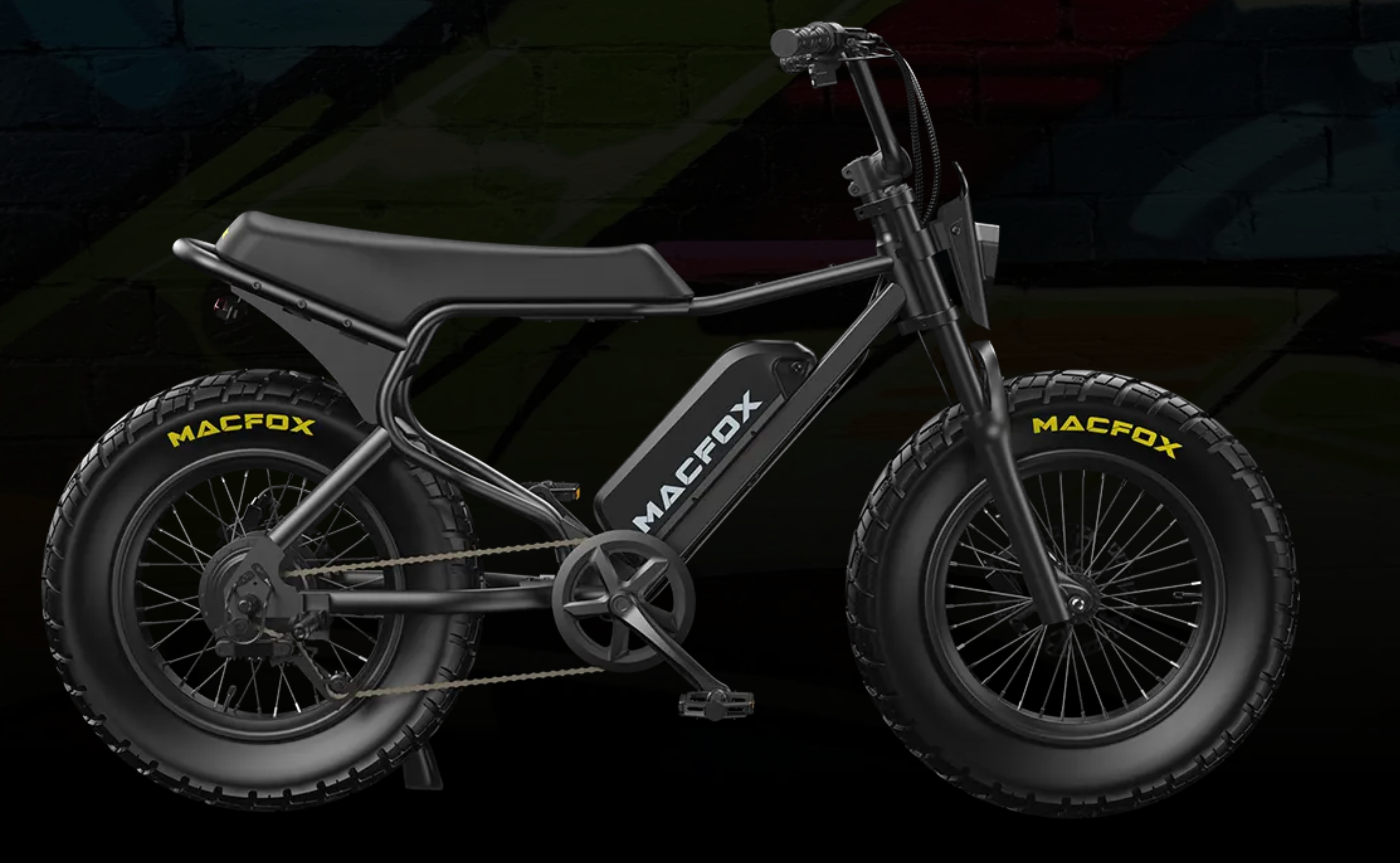 MacFox X7 Kids Fat Tire Electric Moto Bike