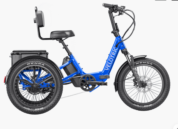 Velotric Triker Folding Fat Tire Electric Trike Bike – Bikecraze