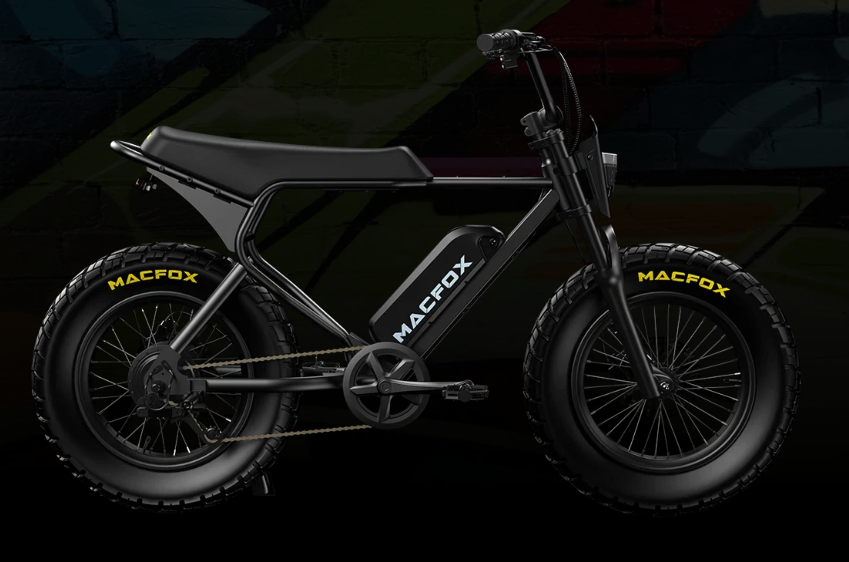 MacFox X7 Kids Fat Tire Electric Moto Bike