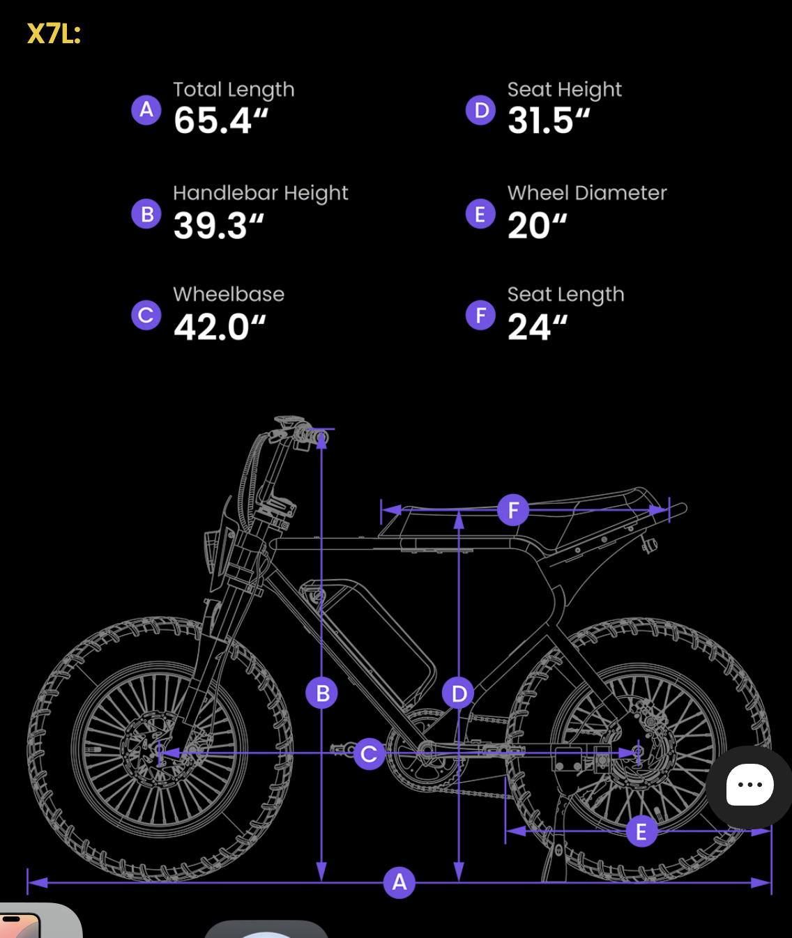 MacFox X7 Kids Fat Tire Electric Moto Bike