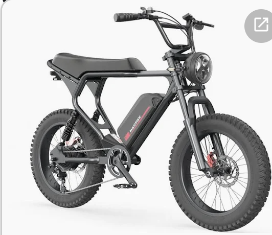 MacFox X2 Full Suspension 750W Electric Moto Bike