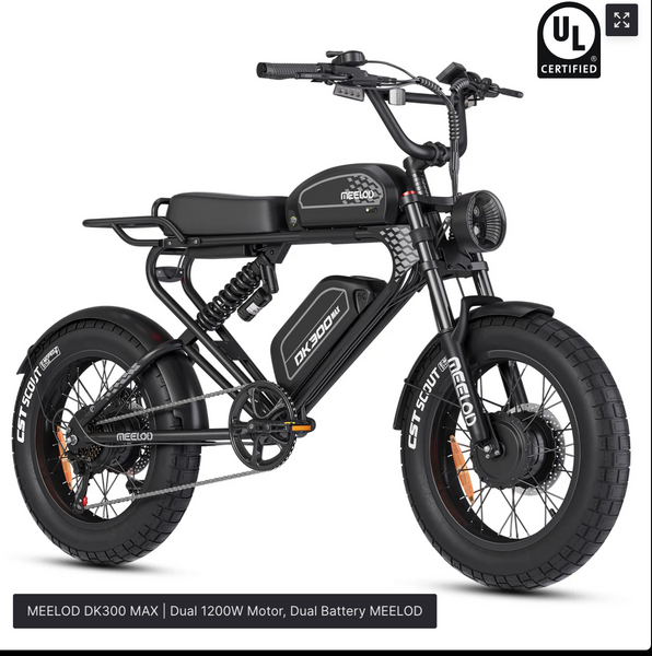 Meelod DK300 Max Dual Motor Dual Battery Full Suspension Electric