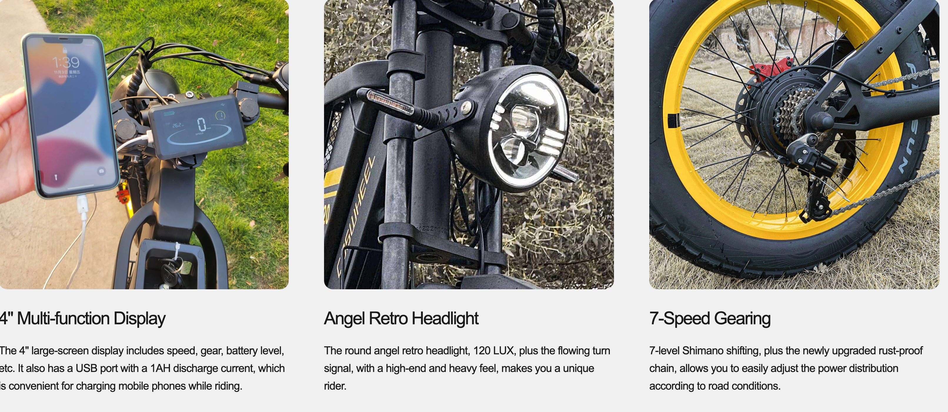 Coswheel GT20 Full Suspension Electric Dirt Bike