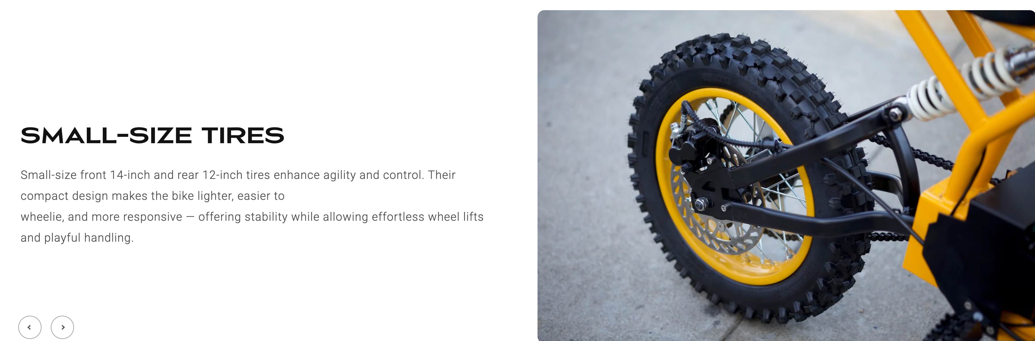 Freego Nova 2 Mid-Drive Youth Electric Dirt Bike