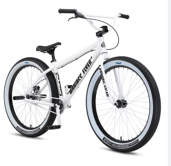 SE Bikes Maniacc Flyer BMX Bike Arctic White 2026 – Bikecraze