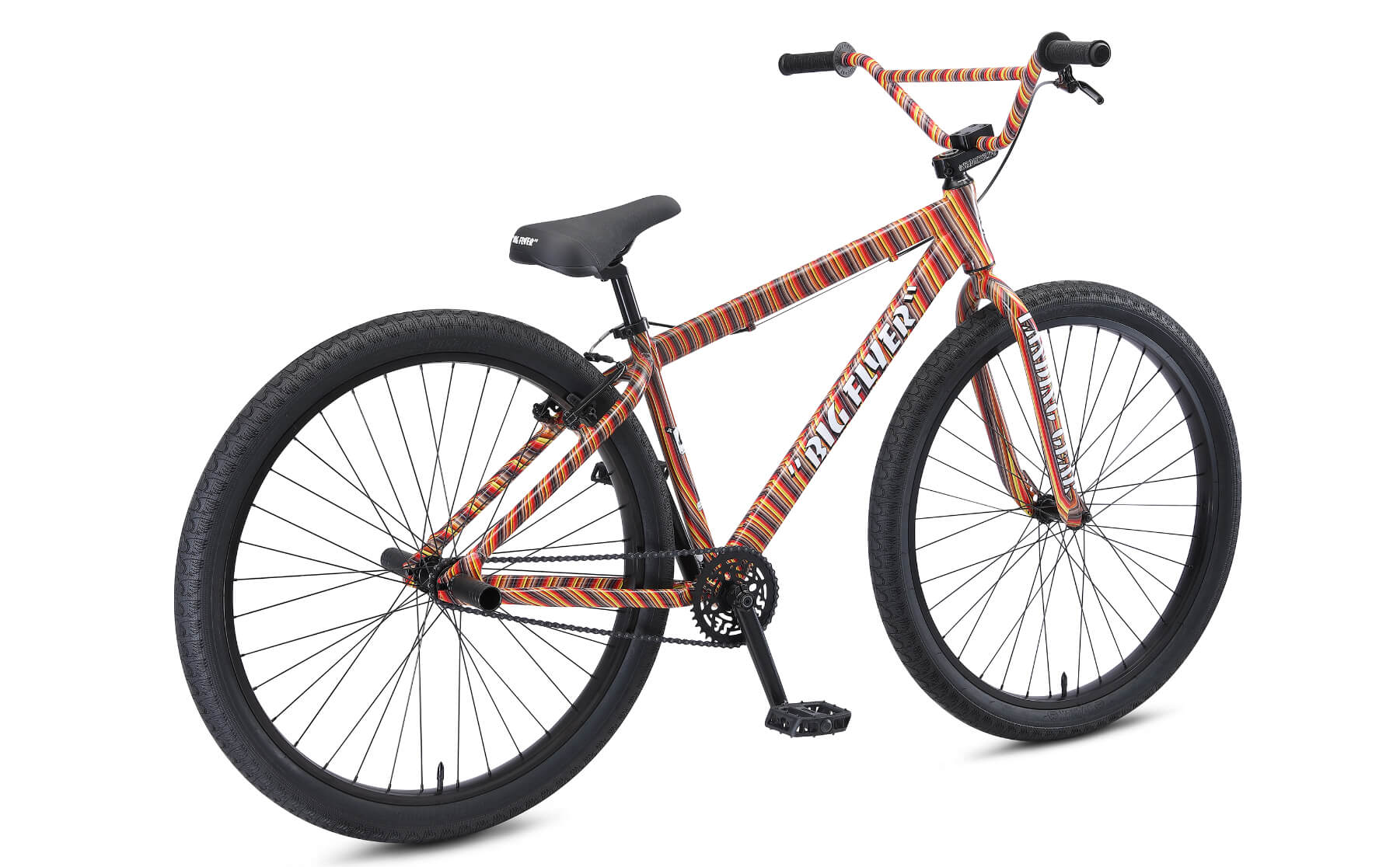 SE Bikes Big Flyer 29 BMX Bike Striped 2022