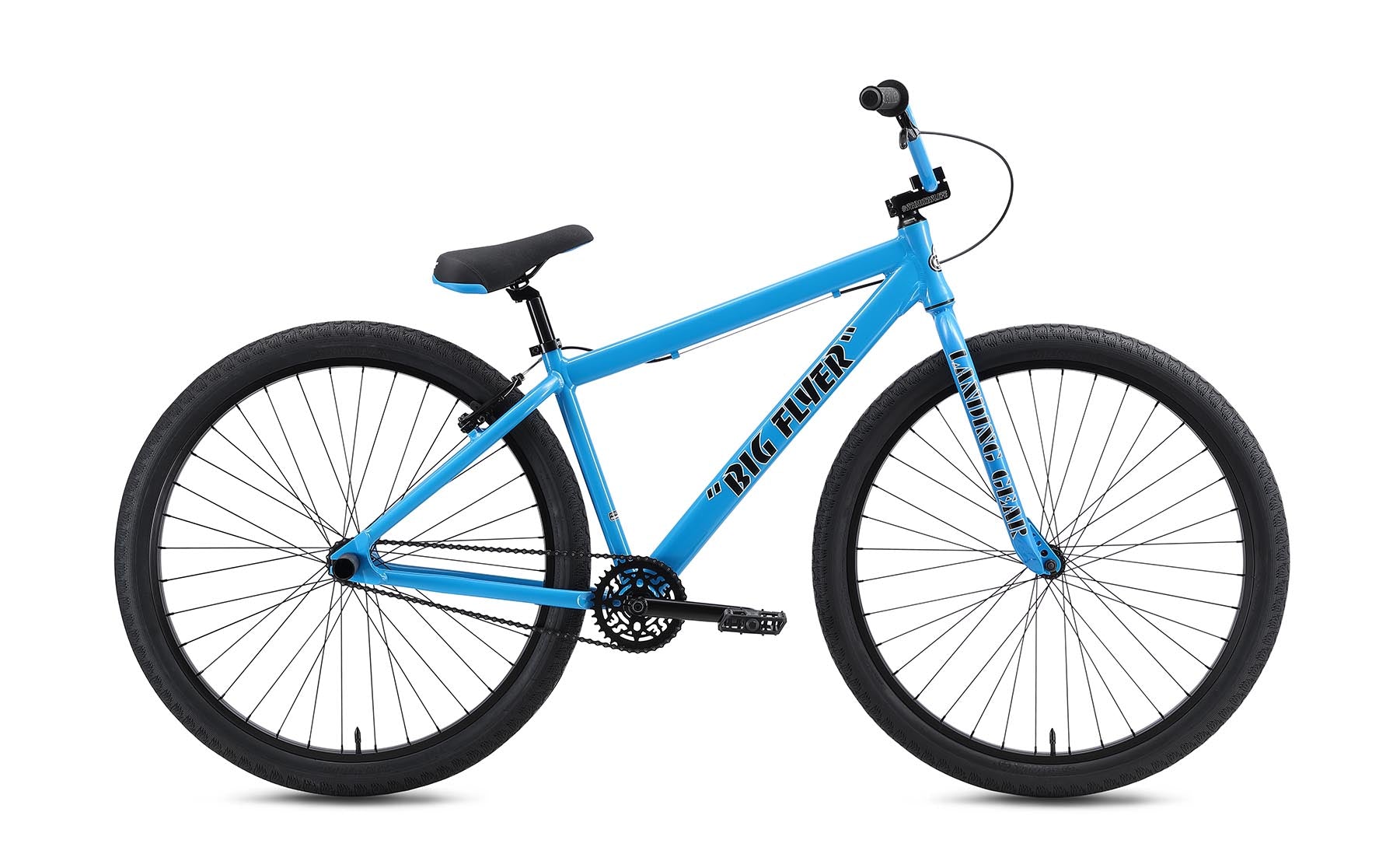 SE Bikes Big Flyer 29 BMX Bike Neon Blue 2023