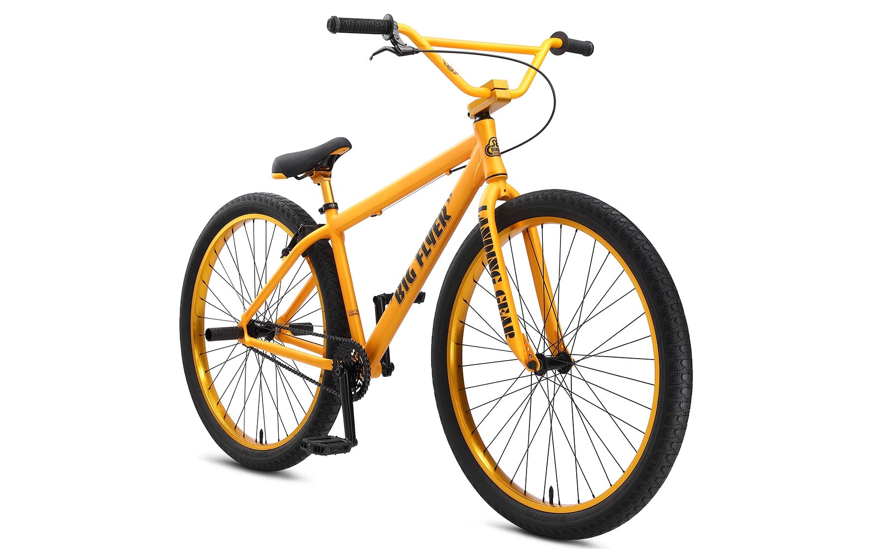 SE Bikes Big Flyer 29 BMX Bike Matte Gold 2023