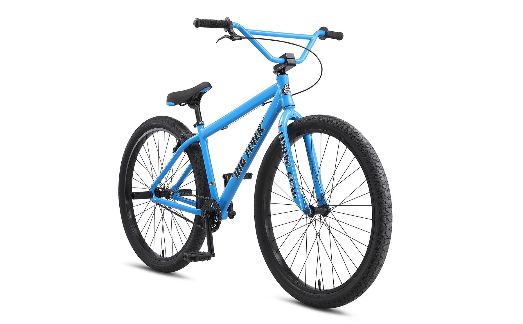 SE Bikes Big Flyer 29 BMX Bike Neon Blue 2023