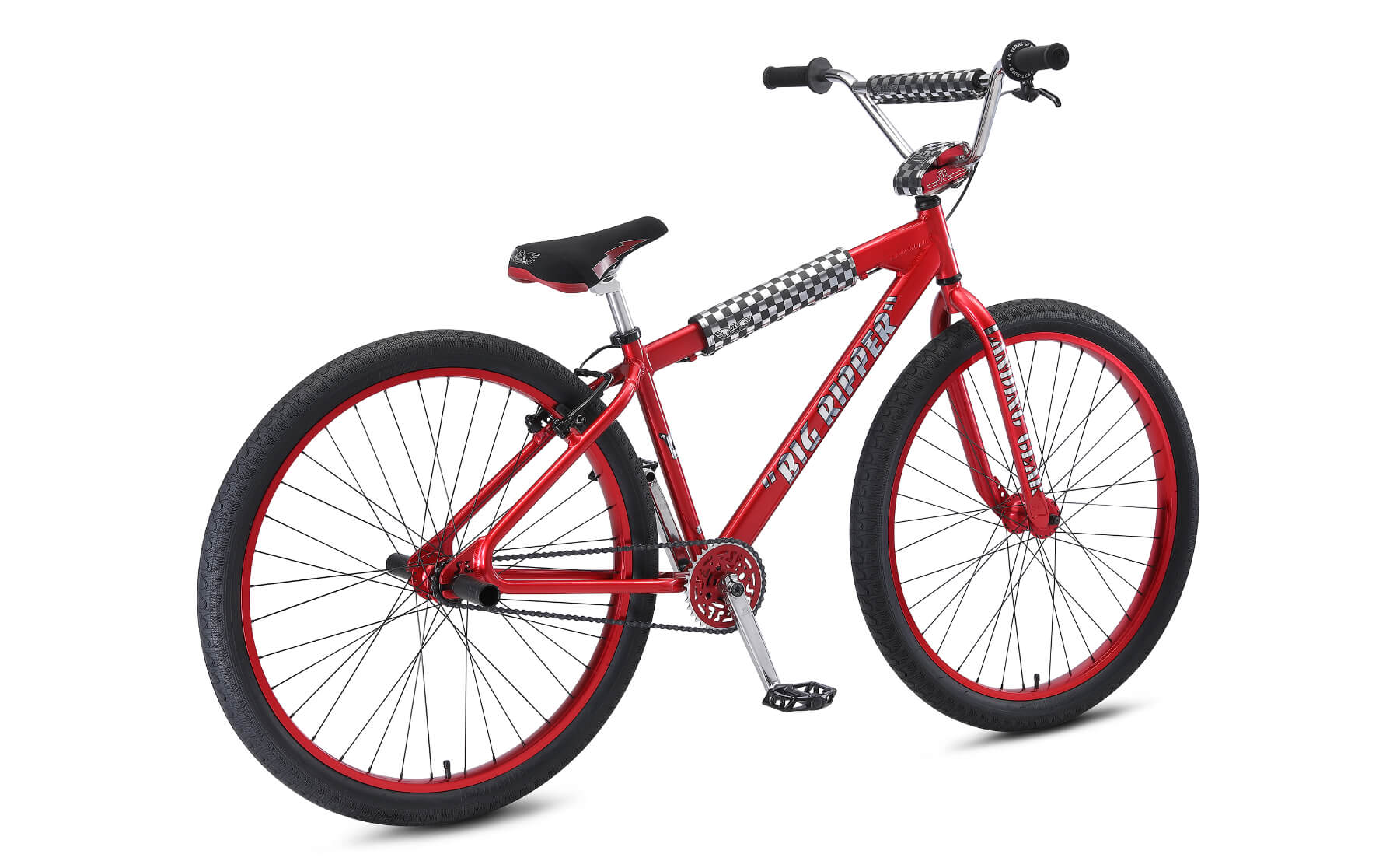 SE Bikes Big Ripper 29 BMX Bike Classic Red Anodized