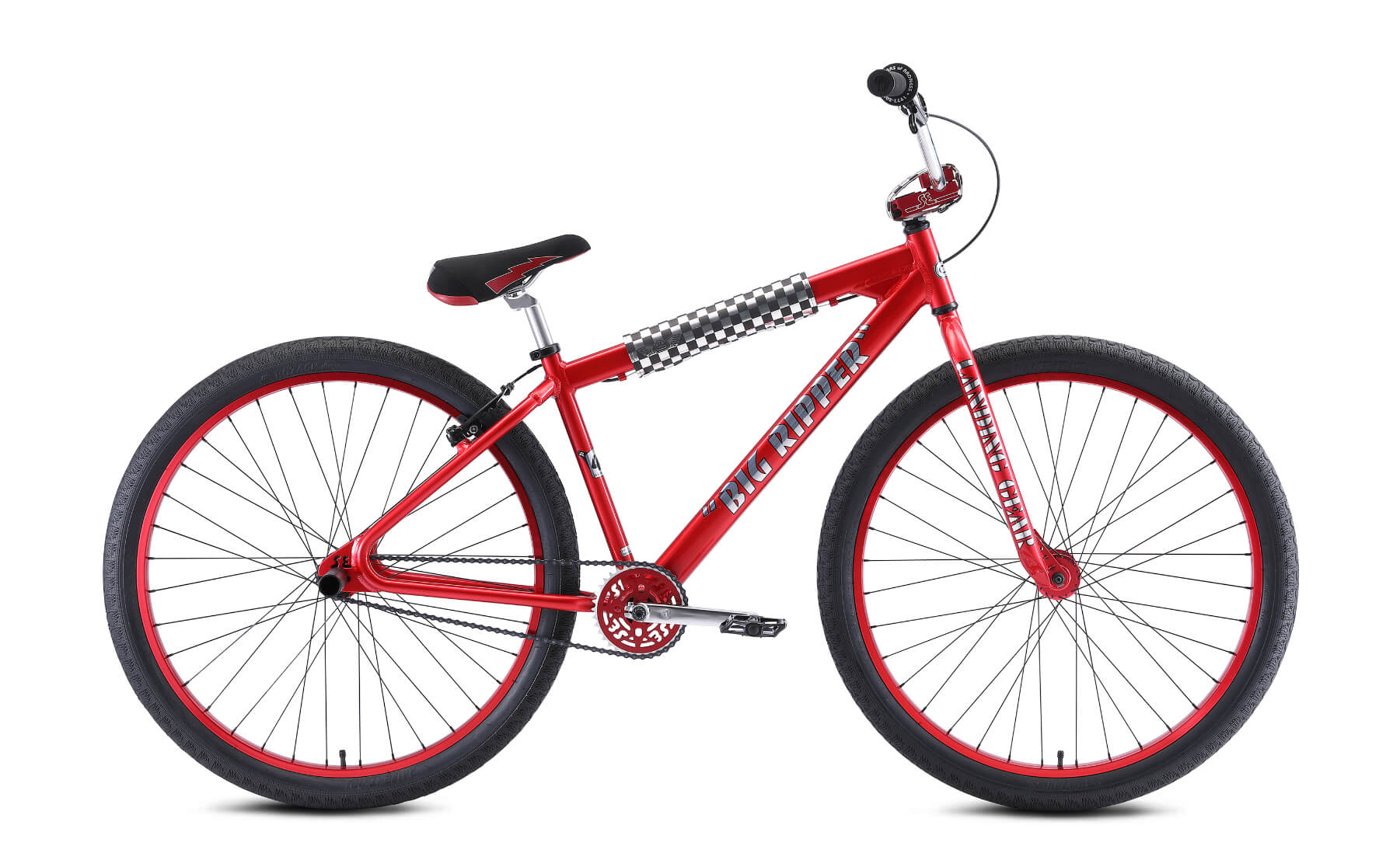 SE Bikes Big Ripper 29 BMX Bike Classic Red Anodized