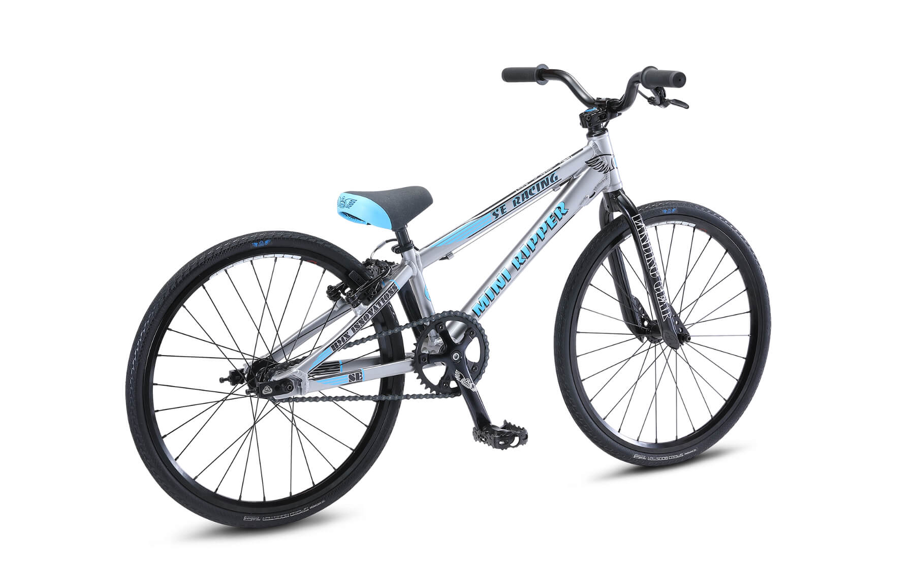 SE Bikes Mini Ripper Silver BMX Bike