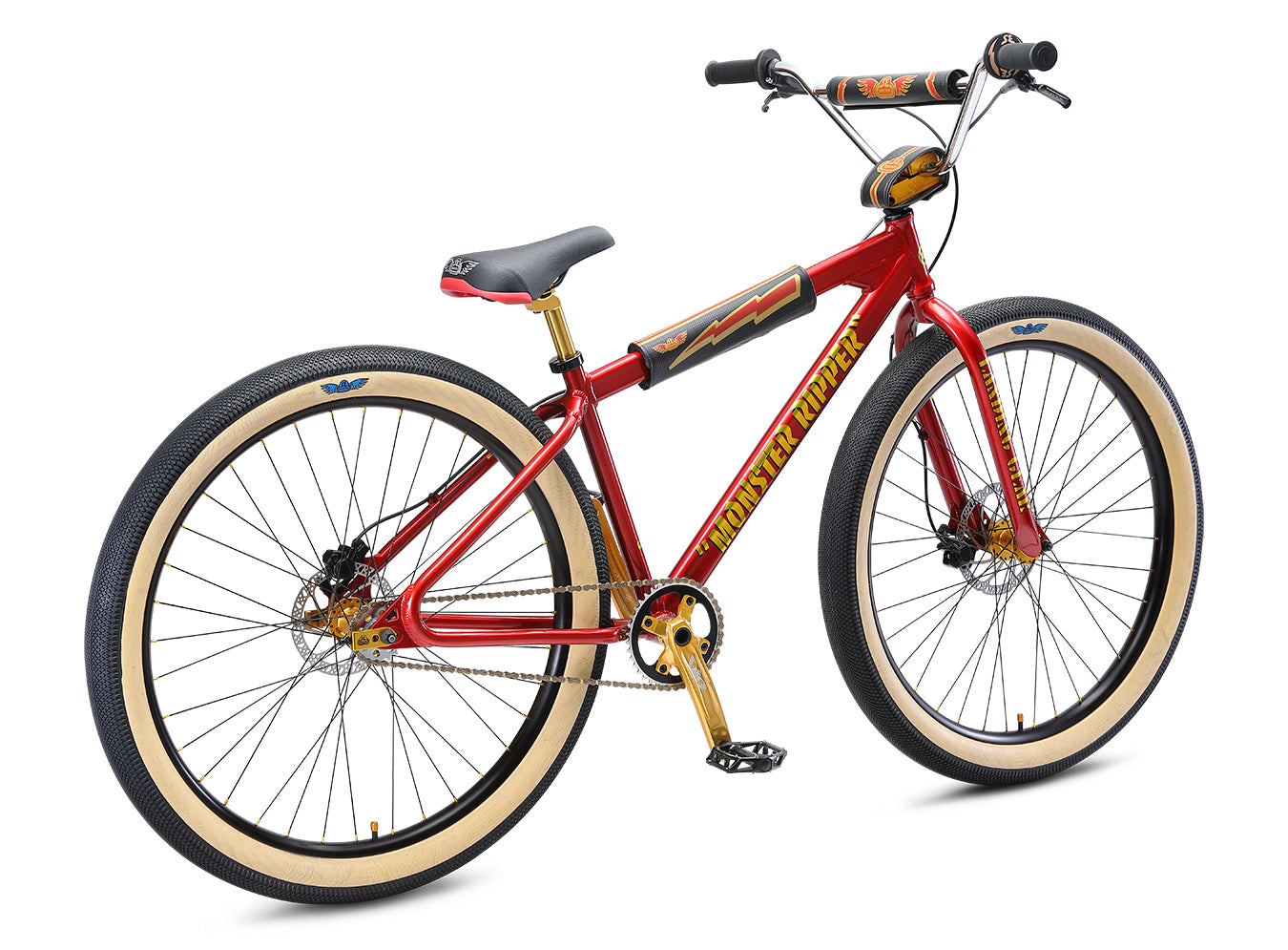 SE Bikes Monster Ripper 29+ BMX Bike Fireball Red 2021 Collector