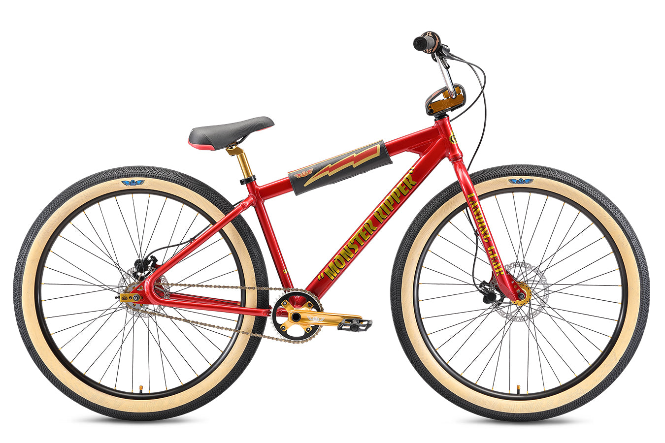 SE Bikes Monster Ripper 29+ BMX Bike Fireball Red 2021 Collector