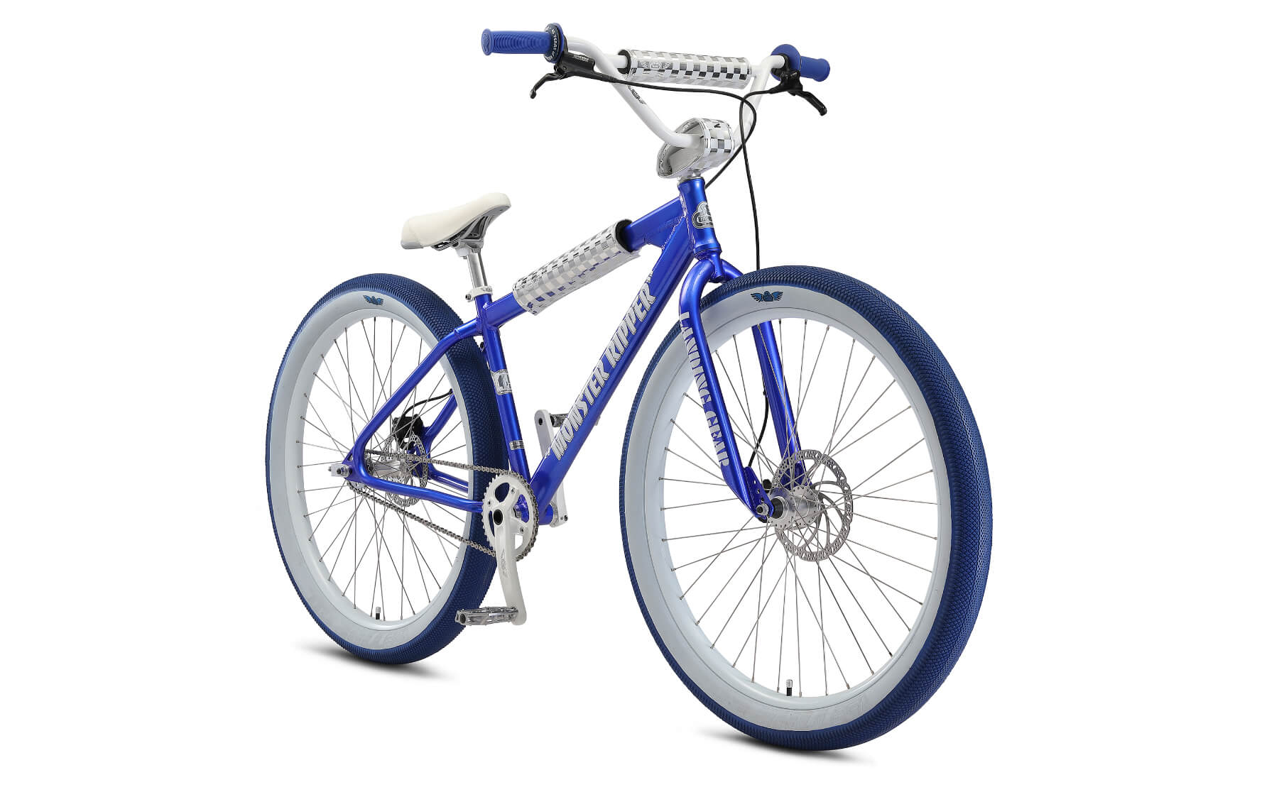 SE Bikes Monster Ripper 29+ BMX Bike Blue Sparkle