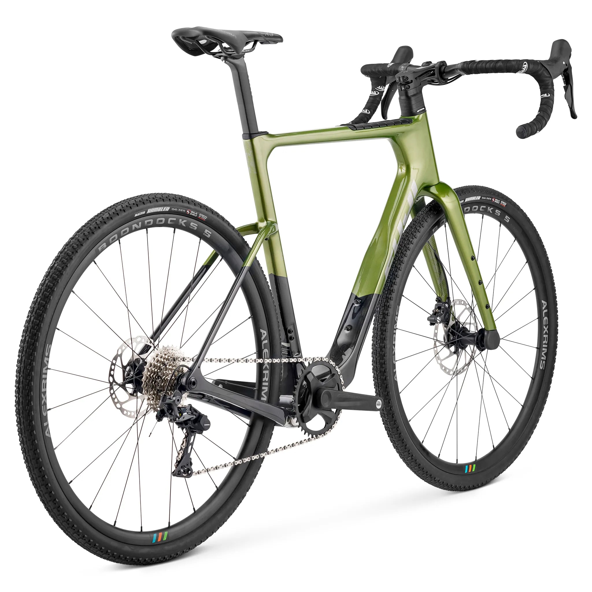 Fuji Jari Carbon 1.3 Gravel Road Bike Olive Green