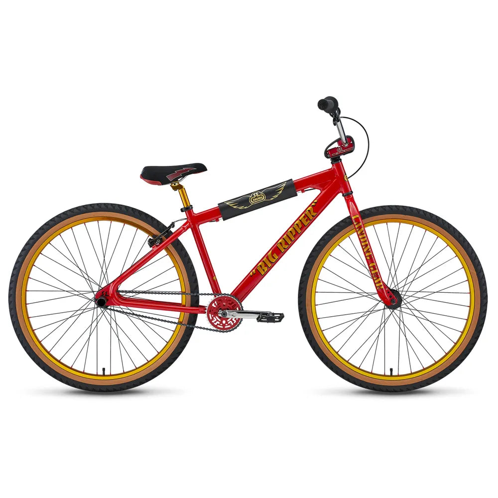 SE Bikes Big Ripper 29 BMX Bike Deep Red 2024 Bikecraze Bike Shop