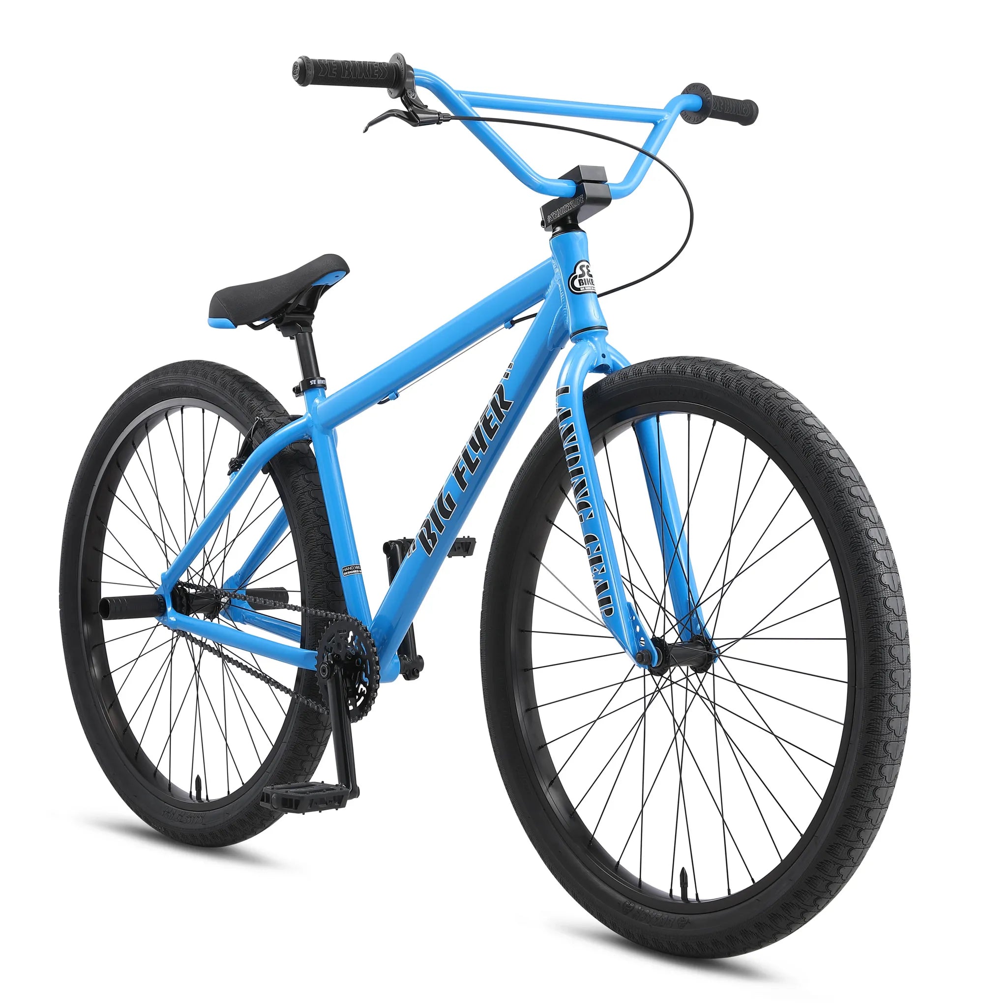 SE Bikes Big Flyer 29 BMX Bike Neon Blue 2023